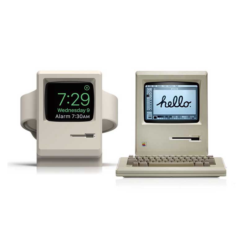 Support Apple Watch <br /> Retro Mac Classic