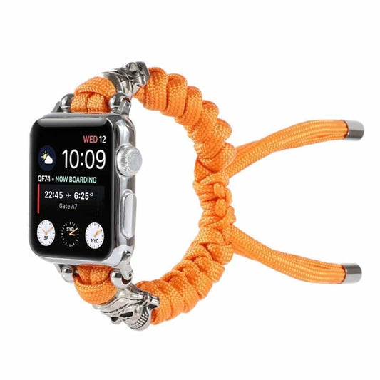 Bracelet Apple Watch <br /> Nylon Tête de Mort