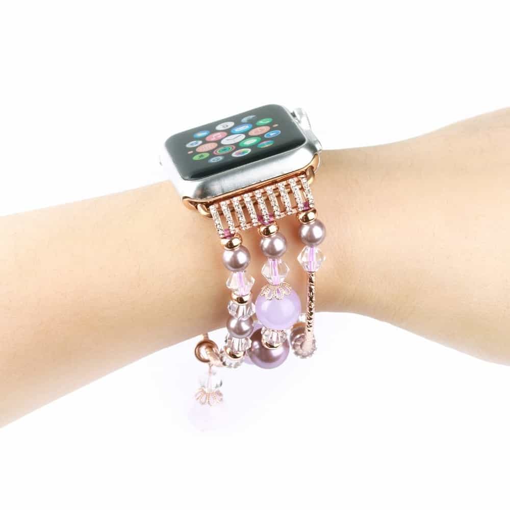 Bracelet Apple Watch <br /> 3 Roses - Univers-Watch