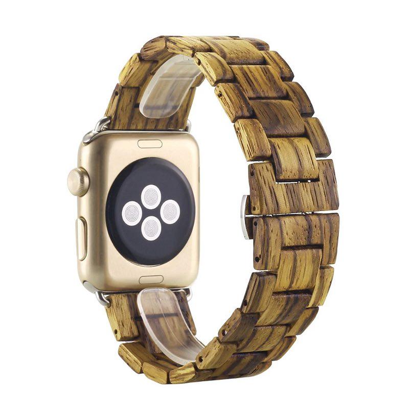 Bracelet Apple Watch <br /> Bois Santal - Univers-Watch