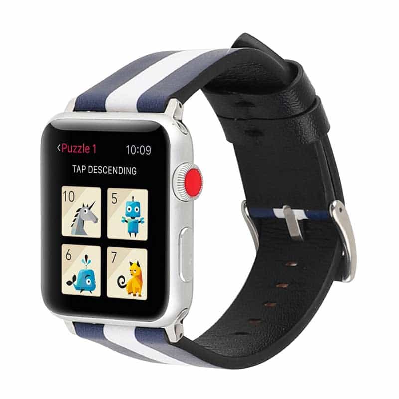 Bracelet Apple Watch <br /> Cuir Compatible - Univers-Watch