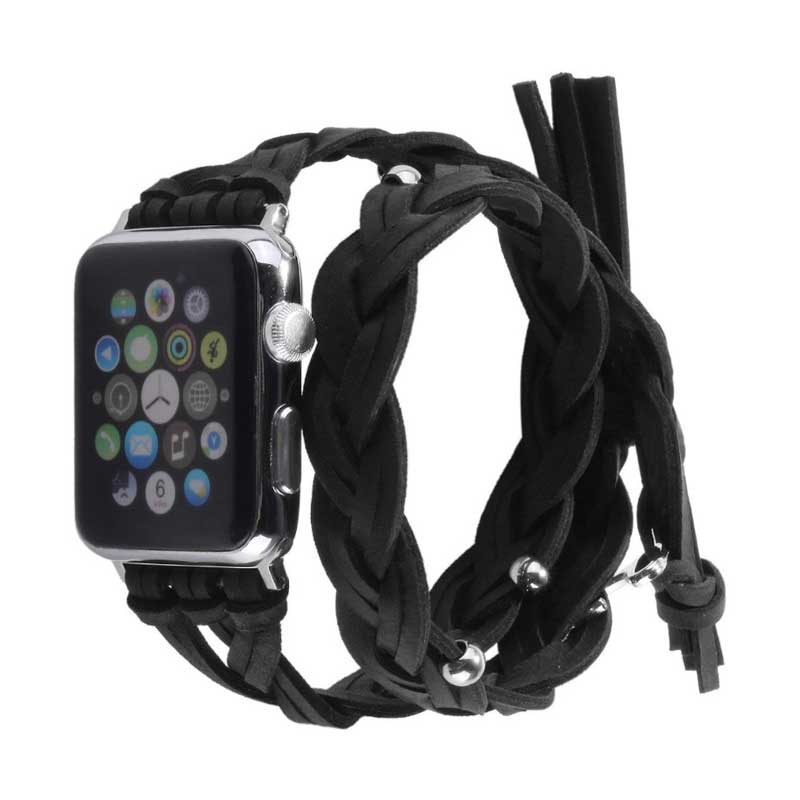 Bracelet Apple Watch <br /> Cuir Double Tour - Univers-Watch