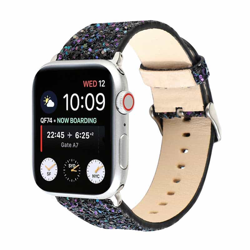 Bracelet Apple Watch <br /> Cuir Femme Fiesta - Univers-Watch