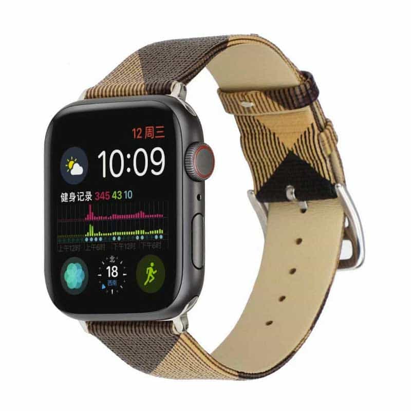 Bracelet Apple Watch <br /> Cuir Malte - Univers-Watch