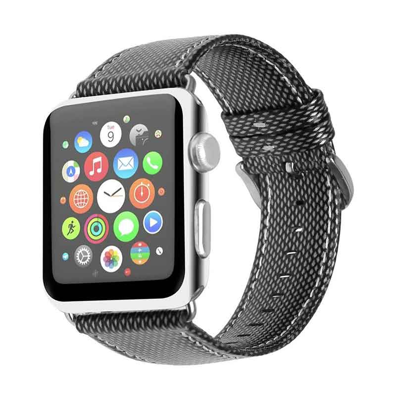 Bracelet Apple Watch <br /> Cuir Marron - Univers-Watch