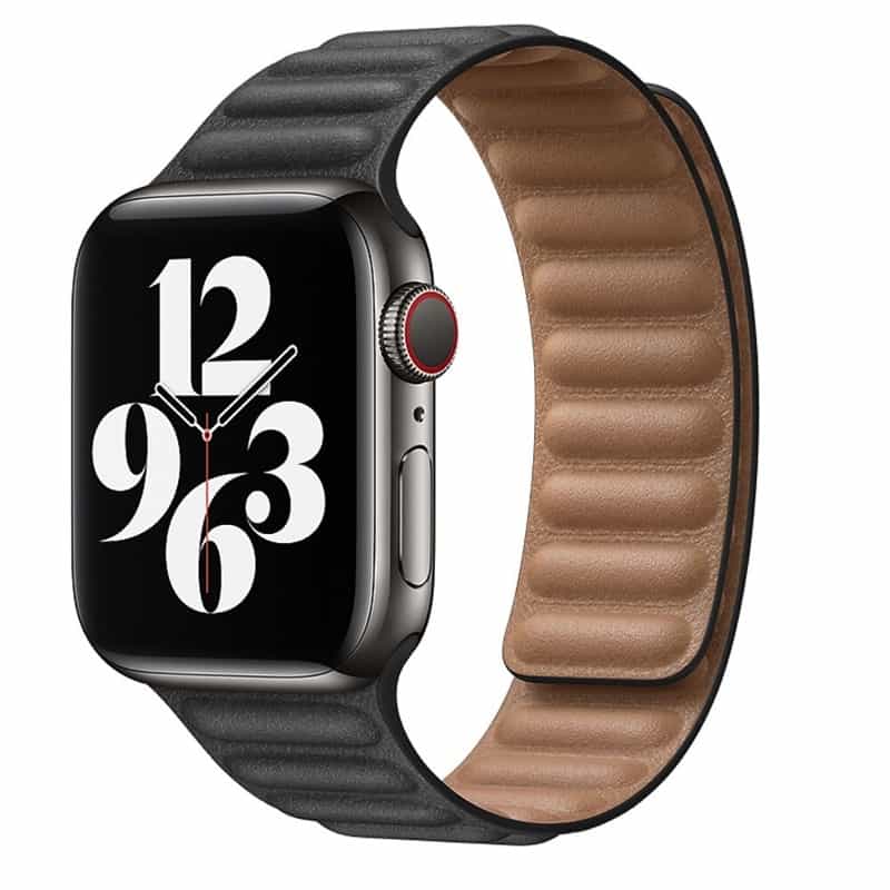 Bracelet Apple Watch <br /> Cuir Matelassé - Univers-Watch