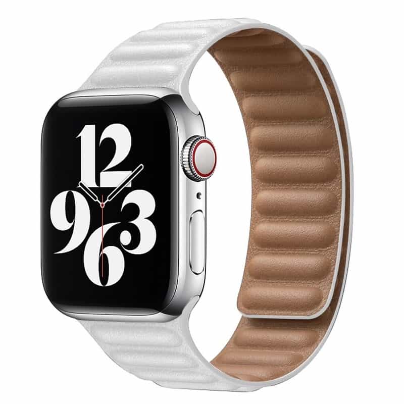 Bracelet Apple Watch <br /> Cuir Matelassé - Univers-Watch