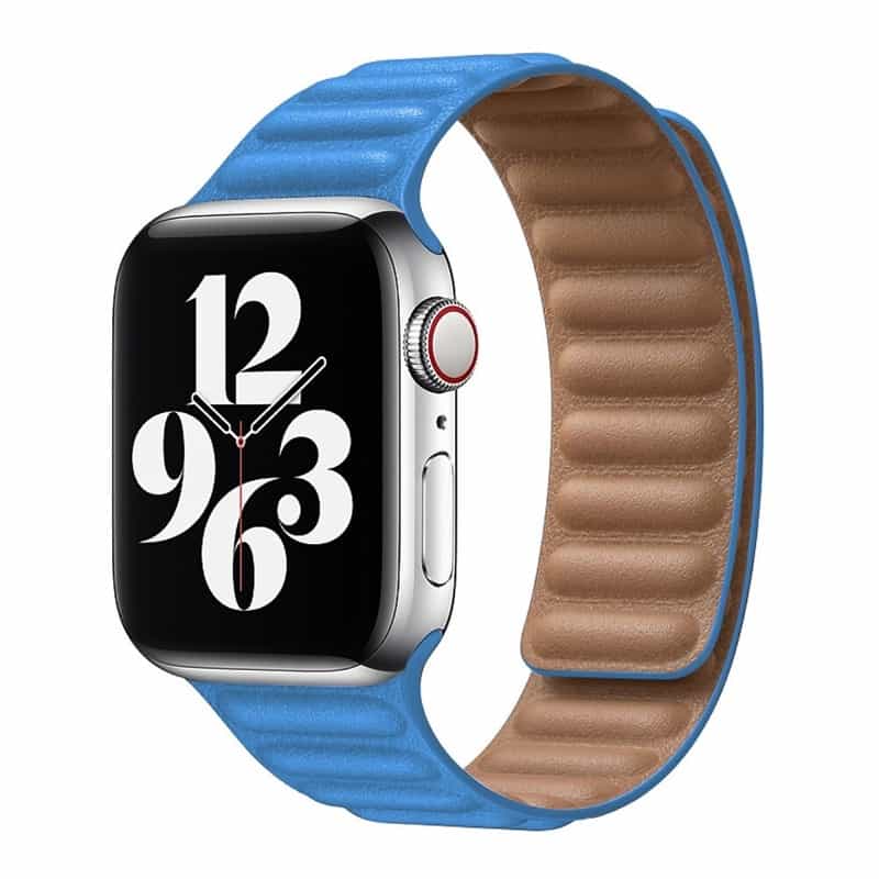 Bracelet Apple Watch <br /> Cuir Matelassé - Univers-Watch