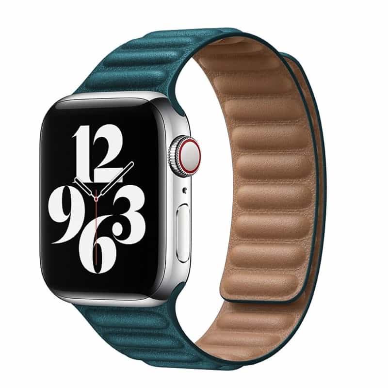 Bracelet Apple Watch <br /> Cuir Matelassé - Univers-Watch