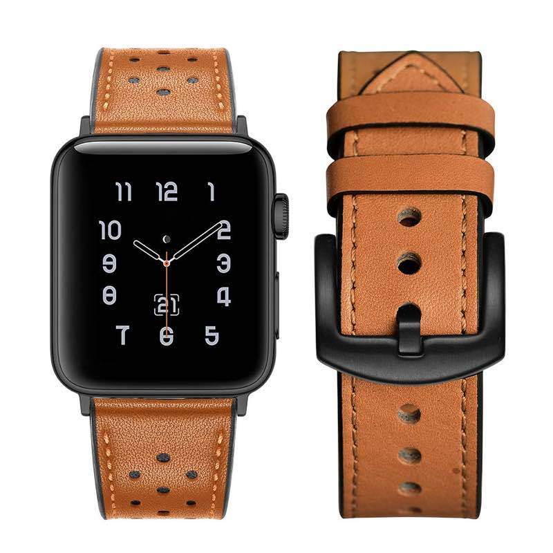 Bracelet Apple Watch <br /> Cuir Noble - Univers-Watch