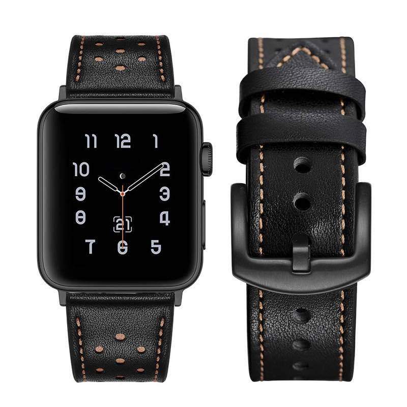 Bracelet Apple Watch <br /> Cuir Noble - Univers-Watch