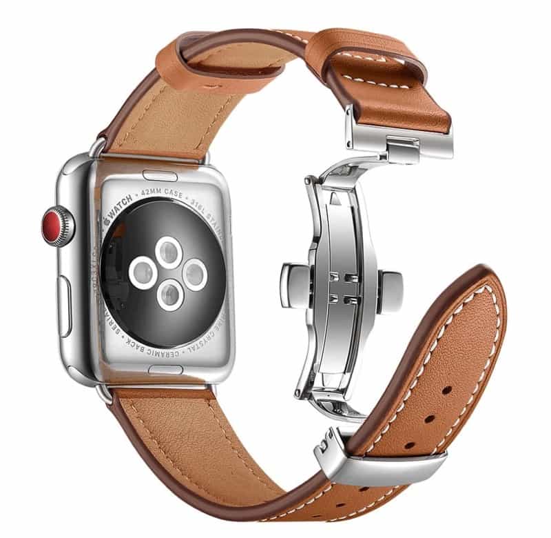 Bracelet Apple Watch <br /> Cuir Prestige - Univers-Watch