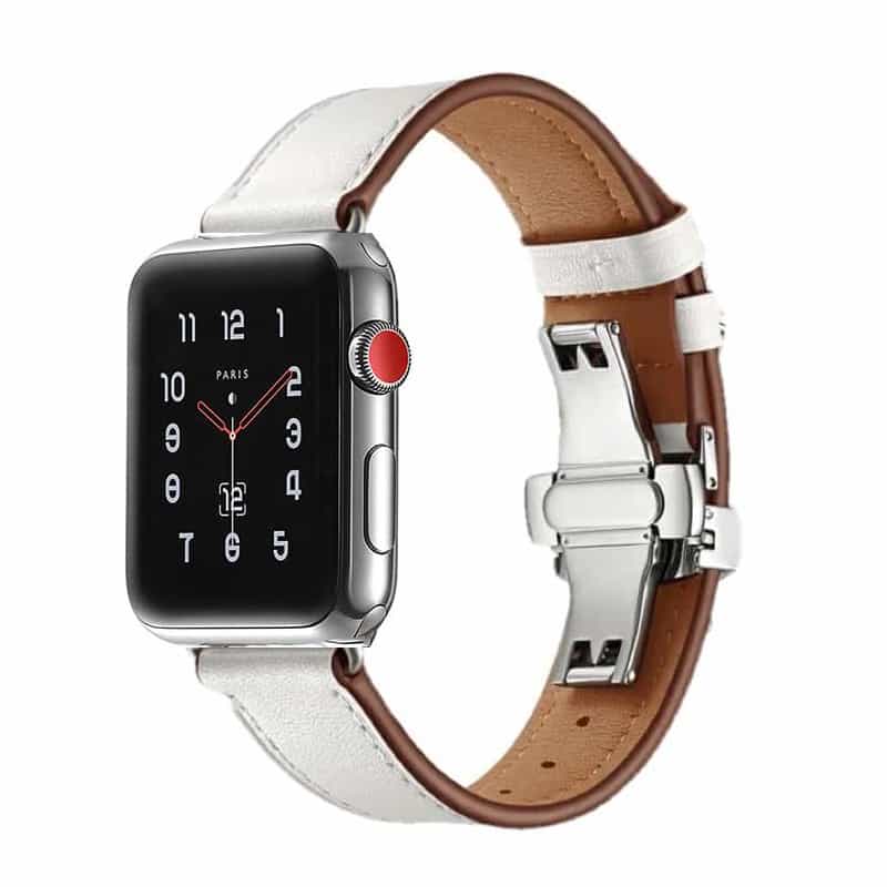 Bracelet Apple Watch <br /> Cuir Prestige - Univers-Watch