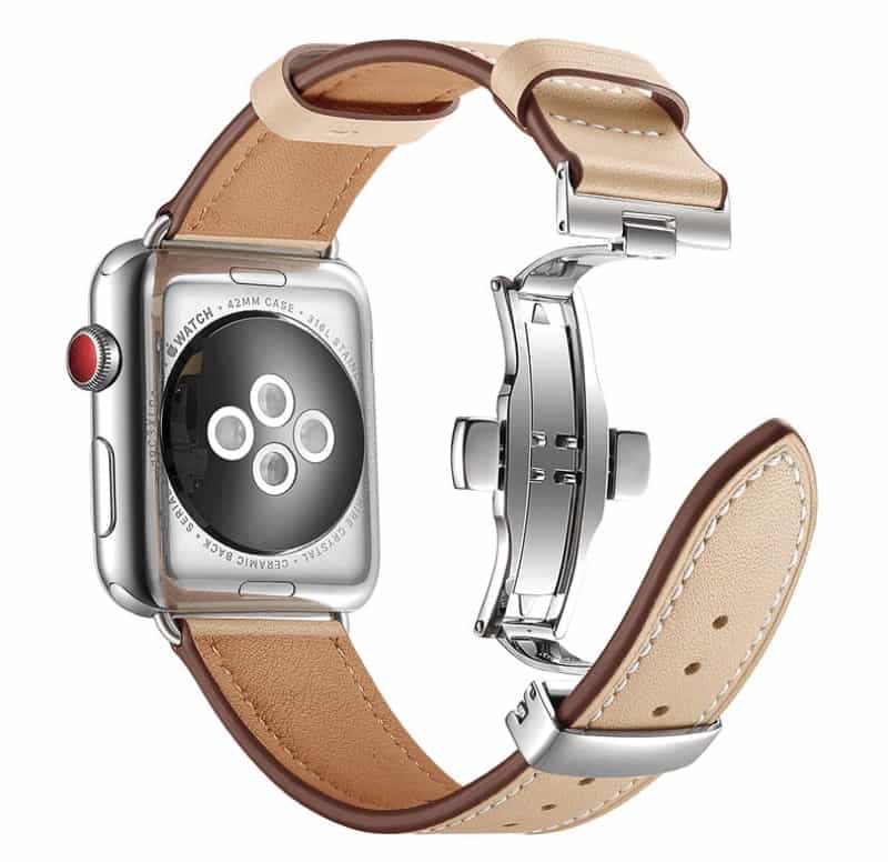 Bracelet Apple Watch <br /> Cuir Prestige - Univers-Watch