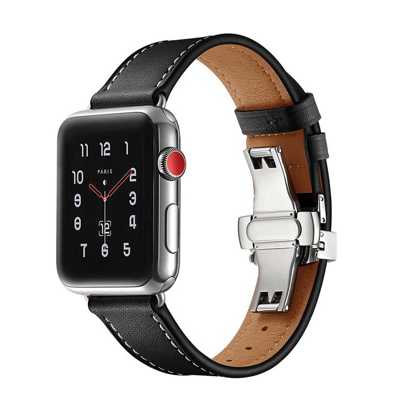 Bracelet Apple Watch <br /> Cuir Prestige - Univers-Watch