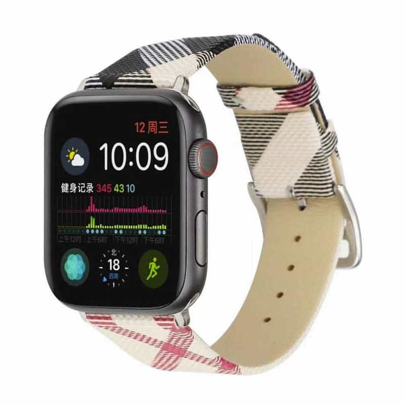 Bracelet Apple Watch <br /> Cuir Toscane - Univers-Watch