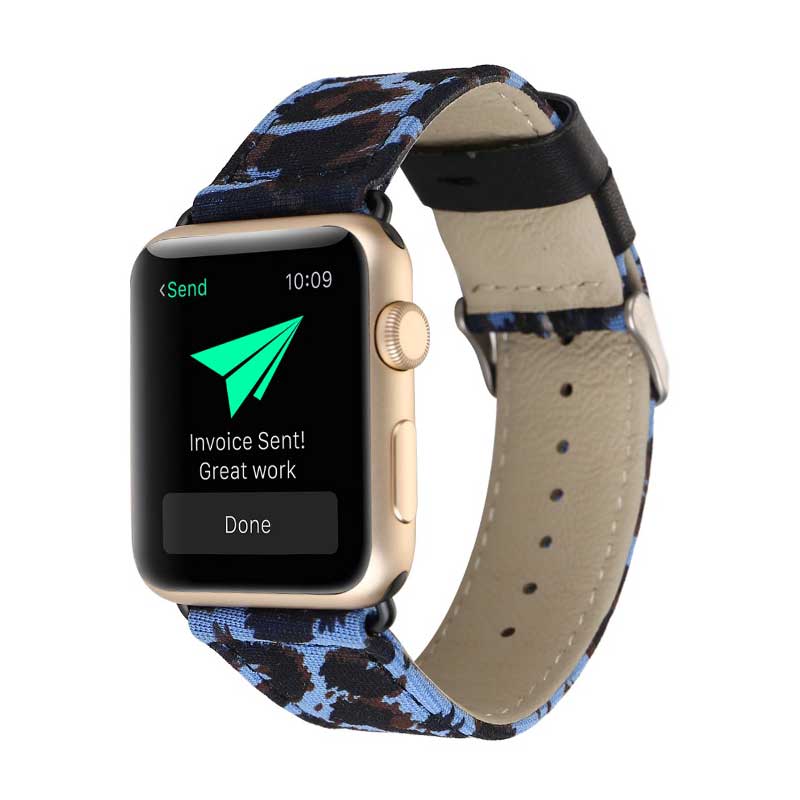 Bracelet Apple Watch <br /> Cuir Véritable - Univers-Watch