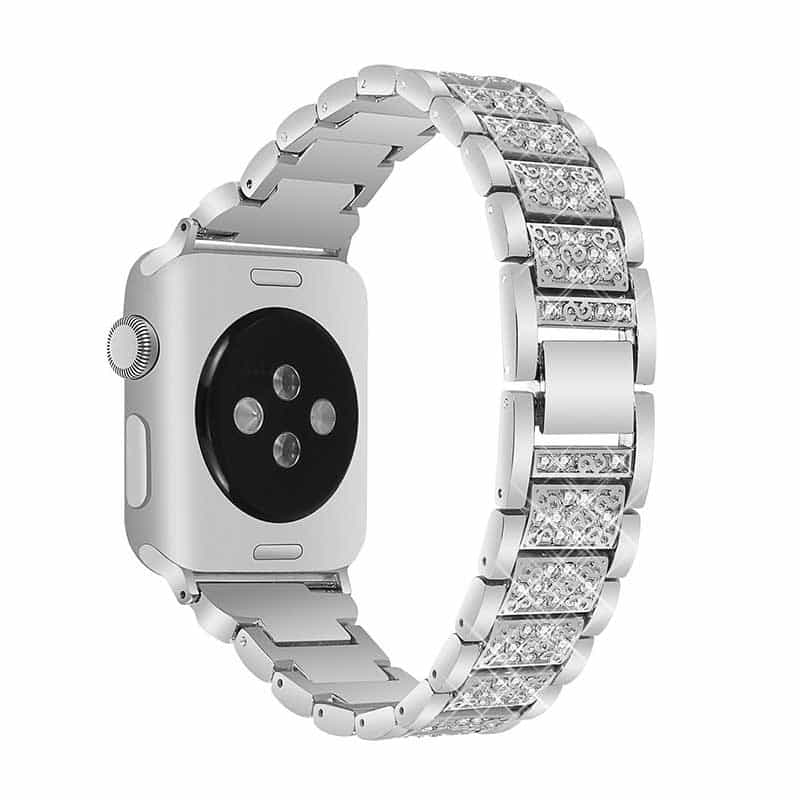 Bracelet Apple Watch <br /> Diamant Noir - Univers-Watch