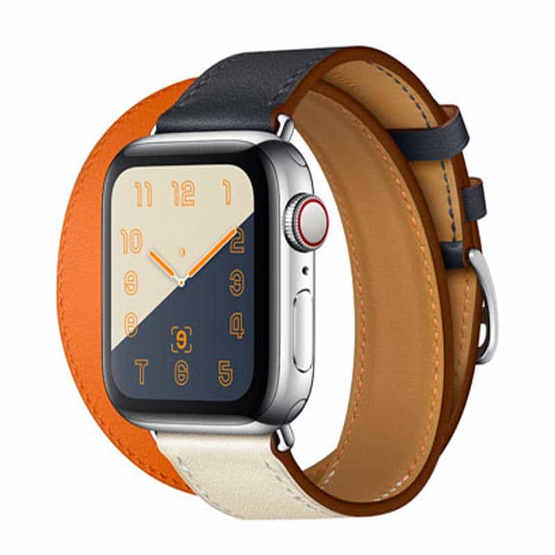 Bracelet Apple Watch <br /> Double Tour Hermes - Univers-Watch