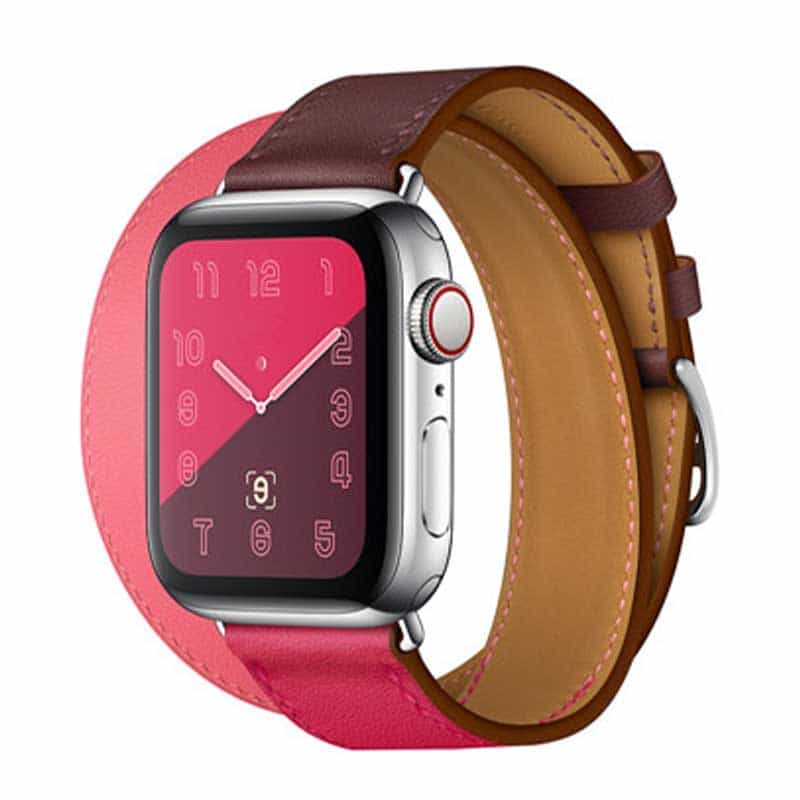 Bracelet Apple Watch <br /> Double Tour Hermes - Univers-Watch