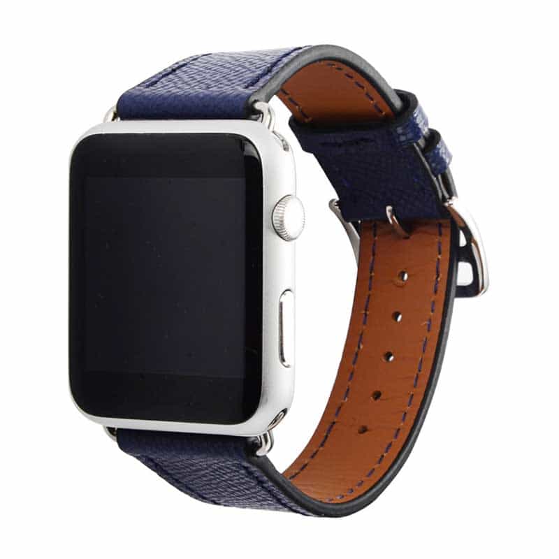 Bracelet Apple Watch <br /> Hermes Litchi - Univers-Watch