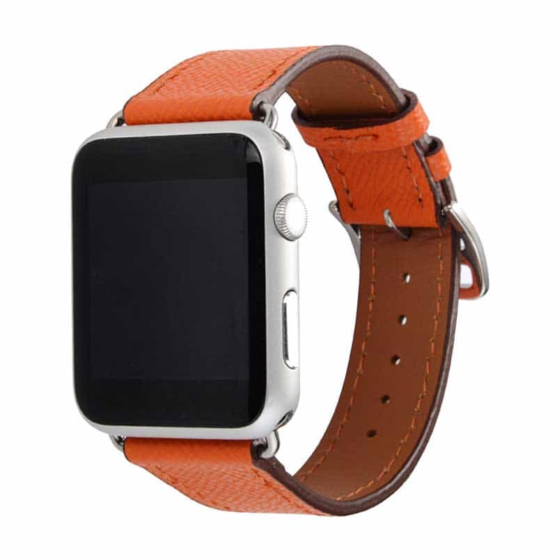 Bracelet Apple Watch <br /> Hermes Litchi - Univers-Watch