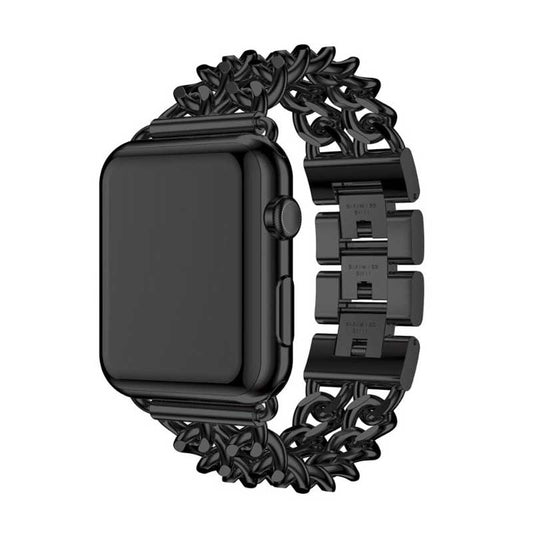 Bracelet Apple Watch <br /> Metal Noir - Univers-Watch