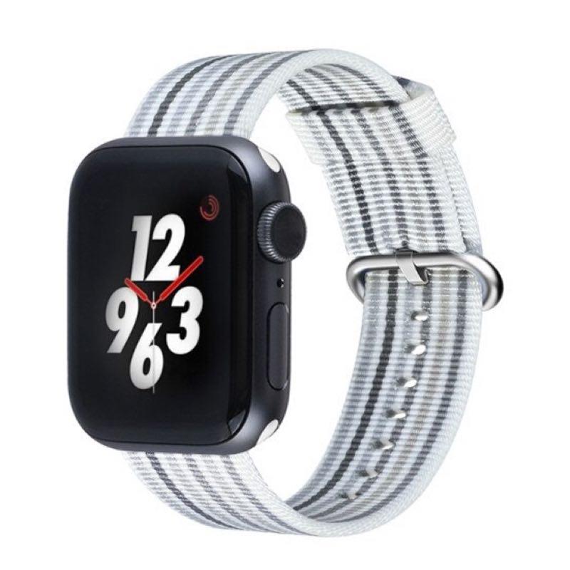 Bracelet Apple Watch <br /> Nylon Lignée - Univers-Watch