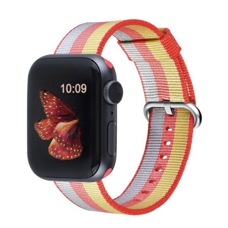 Bracelet Apple Watch <br /> Nylon Lignée - Univers-Watch