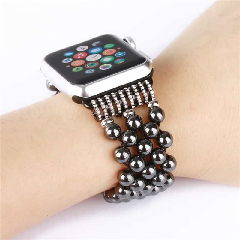 Bracelet Apple Watch <br /> Perle Brillante - Univers-Watch