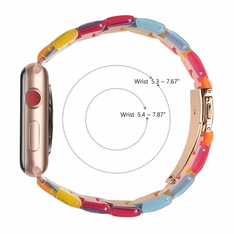 Bracelet Apple Watch <br /> Résine Pride - Univers-Watch