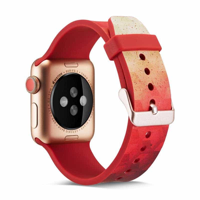 Bracelet Apple Watch <br /> Rouge - Univers-Watch