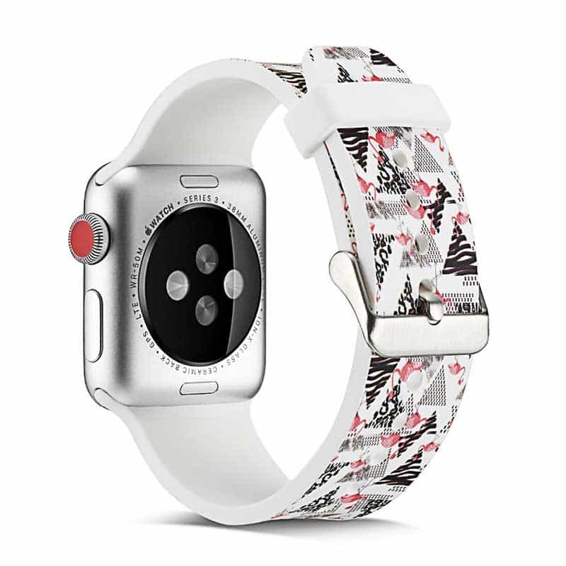 Bracelet Apple Watch <br /> Silicone Série 4 - Univers-Watch