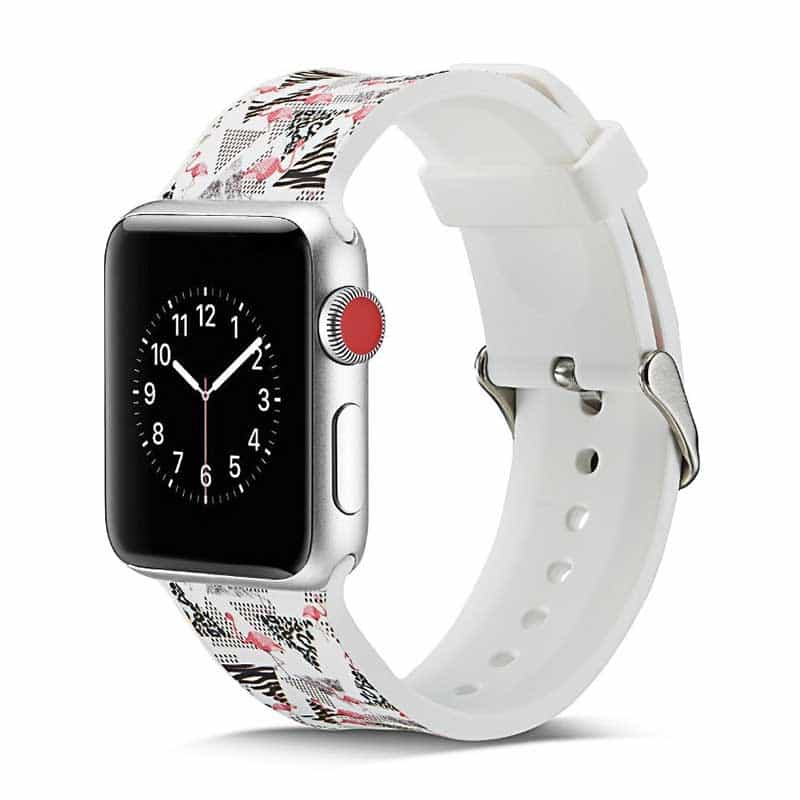 Bracelet Apple Watch <br /> Silicone Série 4 - Univers-Watch