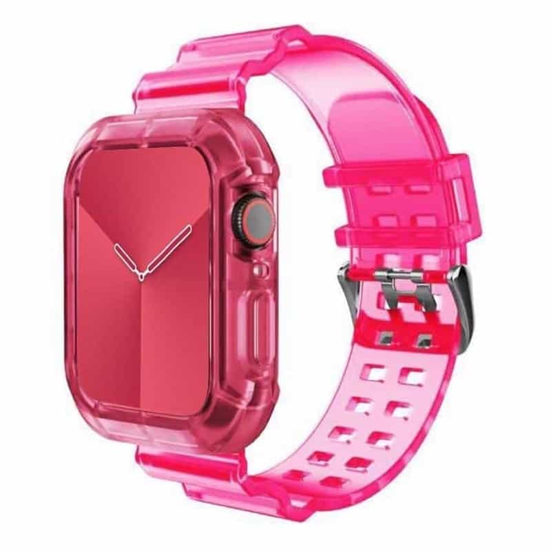 Bracelet Apple Watch <br /> Resine Couleur