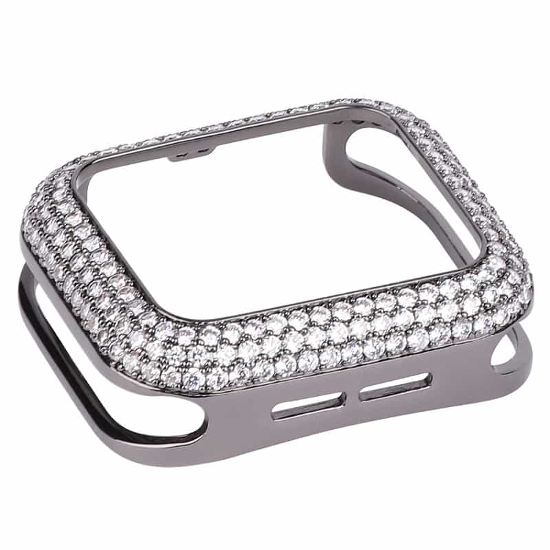 Coque Apple Watch <br /> Noir Diamant